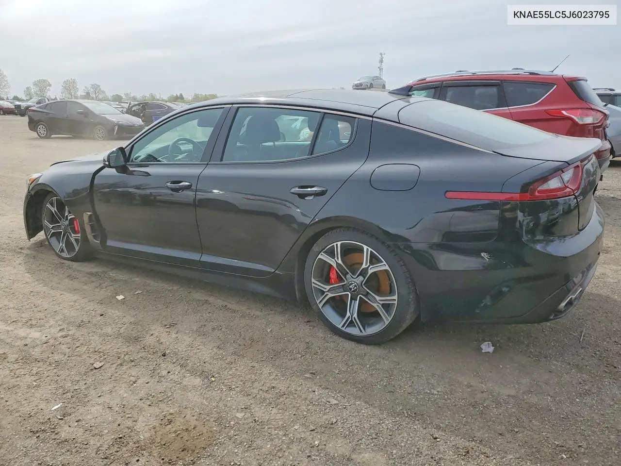 2018 Kia Stinger Gt2 VIN: KNAE55LC5J6023795 Lot: 54634646
