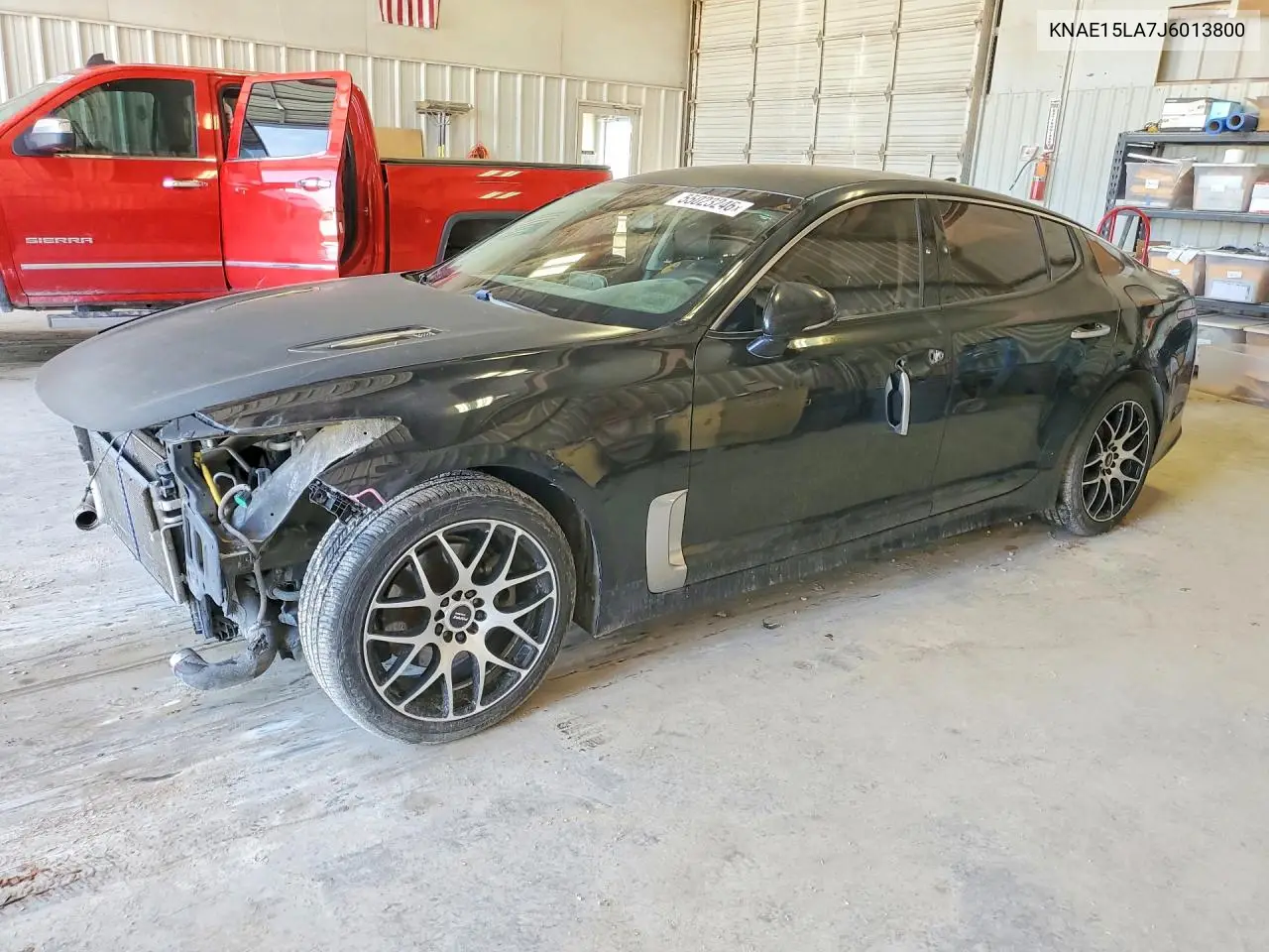 2018 Kia Stinger Base VIN: KNAE15LA7J6013800 Lot: 55023246