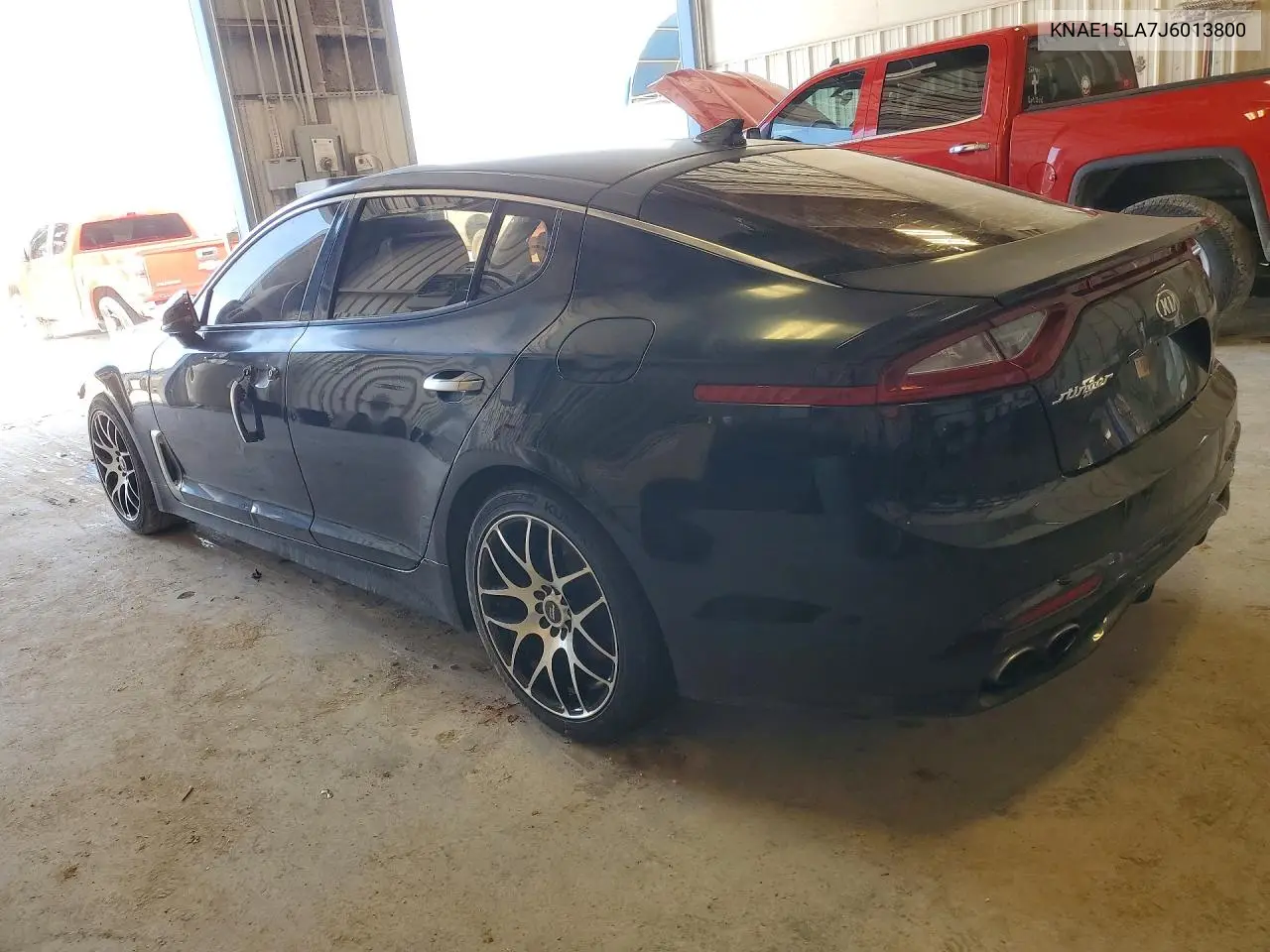 2018 Kia Stinger Base VIN: KNAE15LA7J6013800 Lot: 55023246