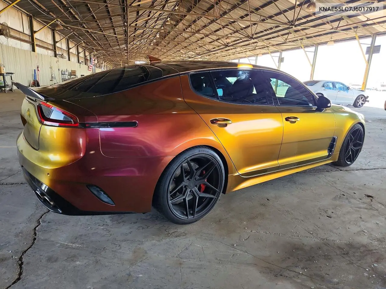 2018 Kia Stinger Gt2 VIN: KNAE55LC7J6017917 Lot: 56372606