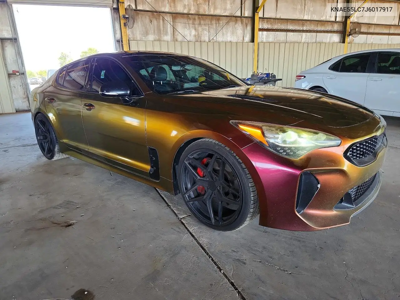 2018 Kia Stinger Gt2 VIN: KNAE55LC7J6017917 Lot: 56372606