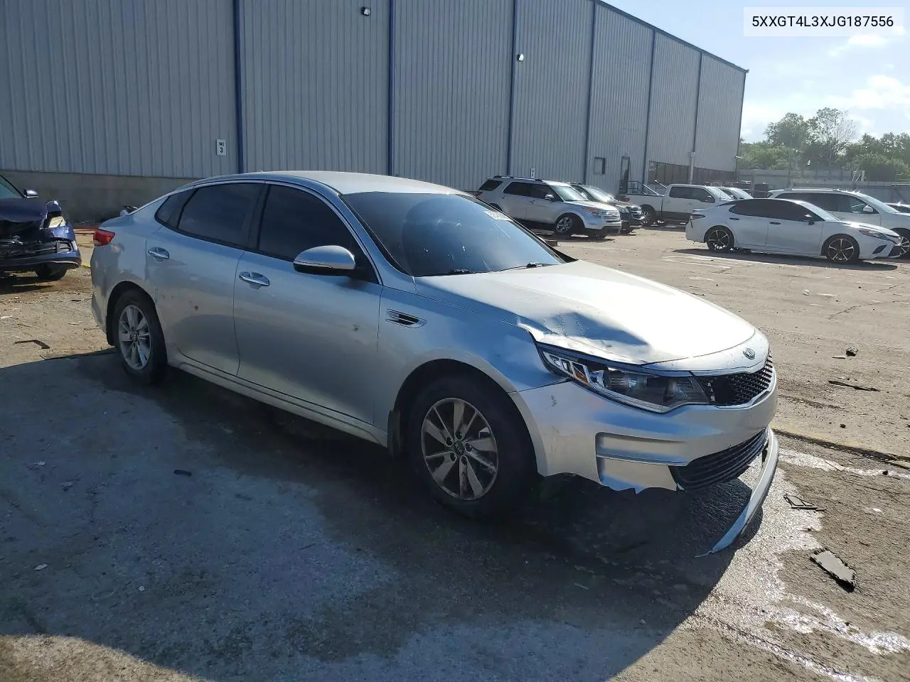 2018 Kia Optima Lx VIN: 5XXGT4L3XJG187556 Lot: 56463546