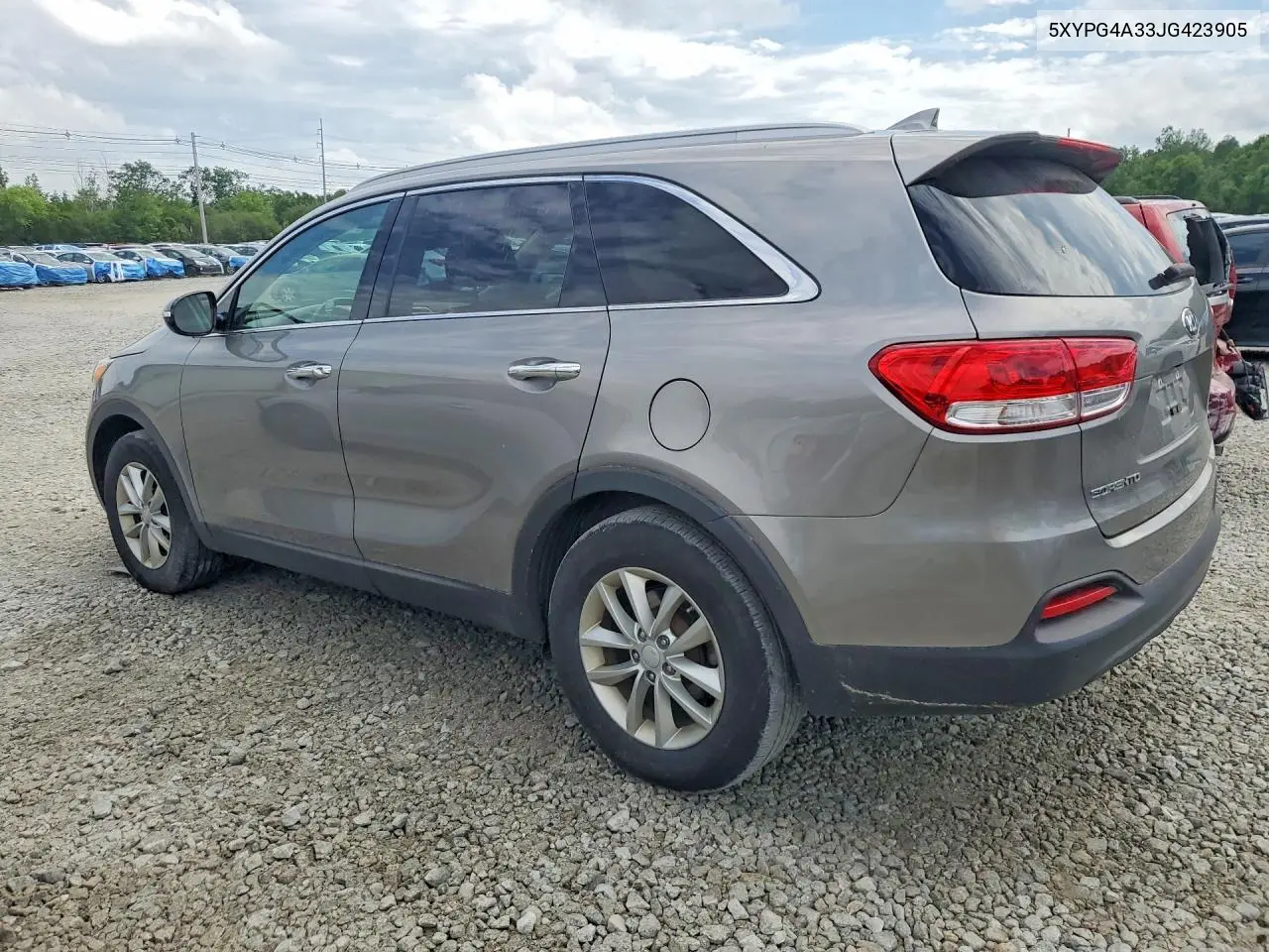 2018 Kia Sorento Lx VIN: 5XYPG4A33JG423905 Lot: 56570456