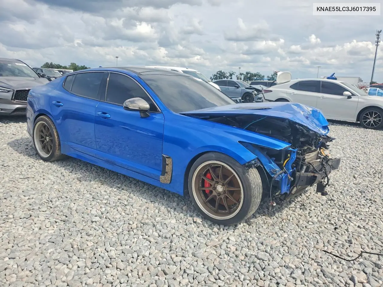 2018 Kia Stinger Gt2 VIN: KNAE55LC3J6017395 Lot: 56751466