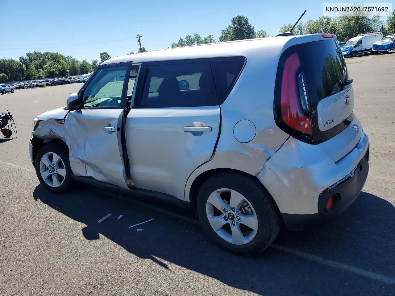 2018 Kia Soul Base VIN: KNDJN2A20J7571692 Lot: 57261466