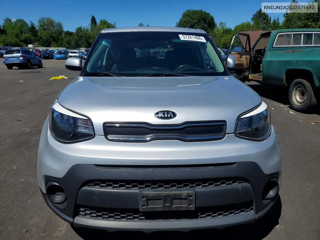 2018 Kia Soul Base VIN: KNDJN2A20J7571692 Lot: 57261466