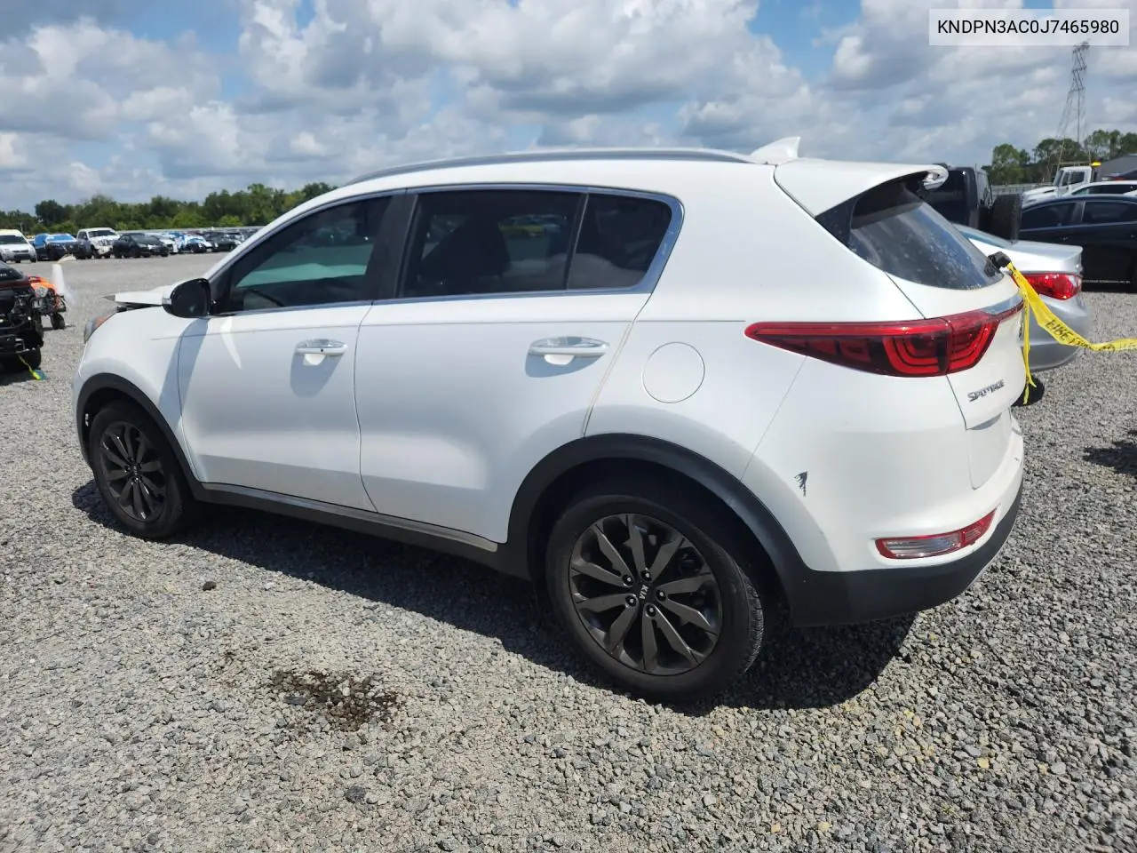 2018 Kia Sportage Ex VIN: KNDPN3AC0J7465980 Lot: 57356886