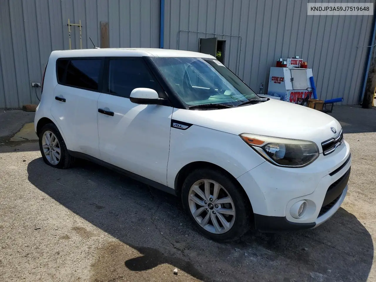 2018 Kia Soul + VIN: KNDJP3A59J7519648 Lot: 57420666
