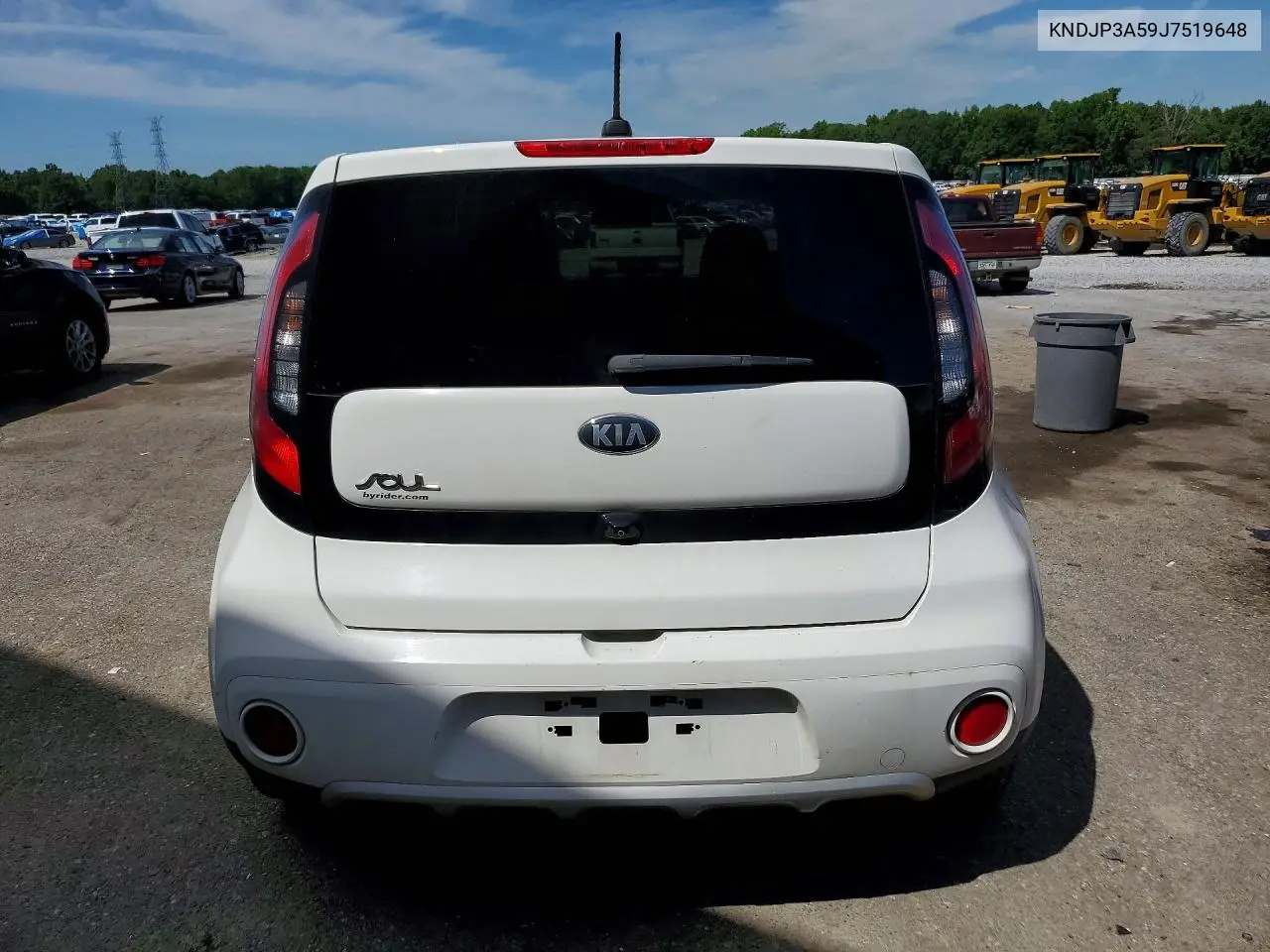2018 Kia Soul + VIN: KNDJP3A59J7519648 Lot: 57420666