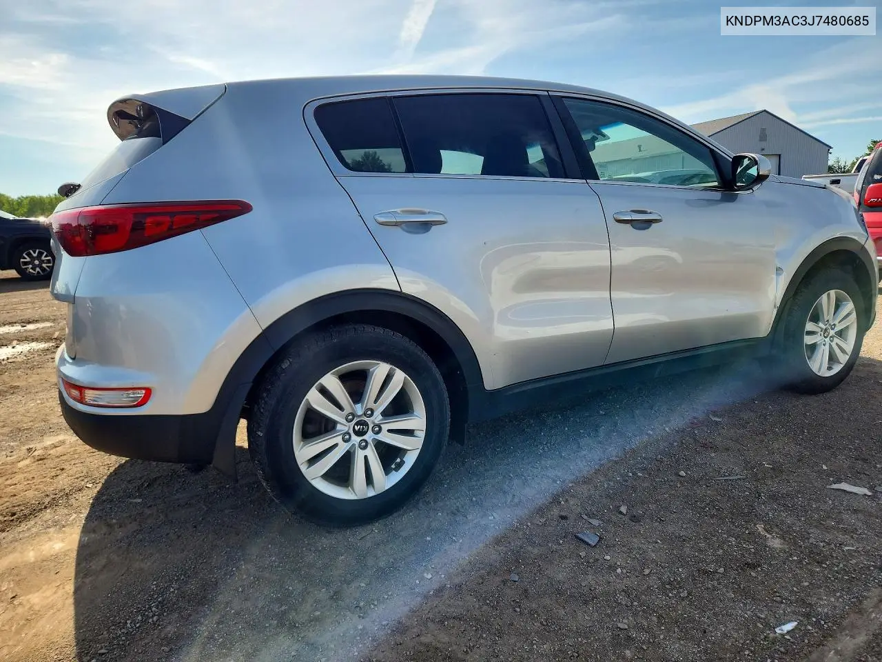 2018 Kia Sportage Lx VIN: KNDPM3AC3J7480685 Lot: 57462456