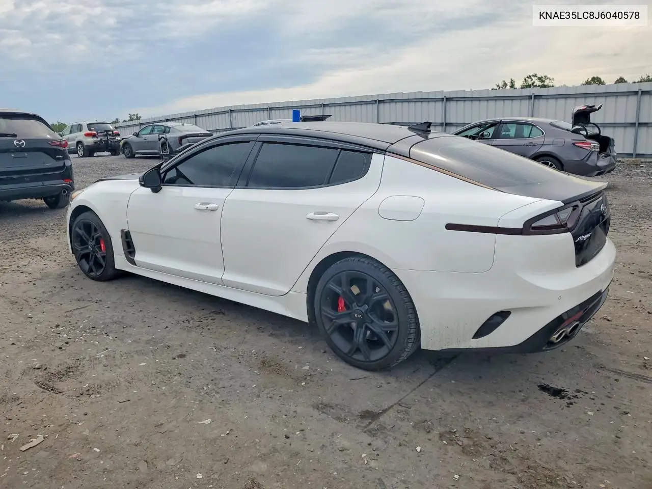 2018 Kia Stinger Gt VIN: KNAE35LC8J6040578 Lot: 57568896