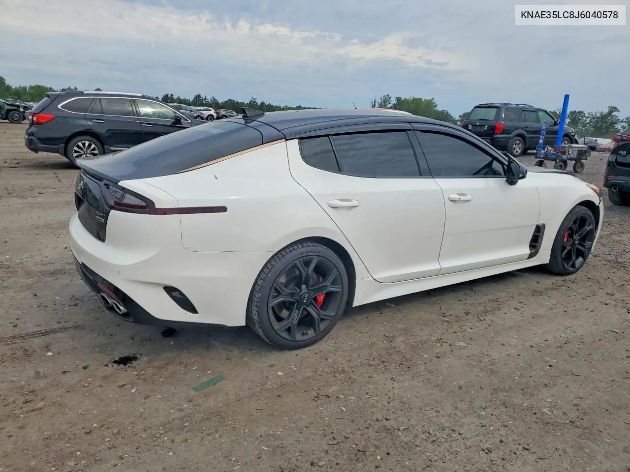 2018 Kia Stinger Gt VIN: KNAE35LC8J6040578 Lot: 57568896