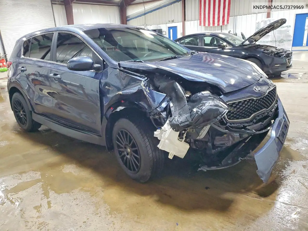 2018 Kia Sportage Lx VIN: KNDPMCAC5J7379969 Lot: 57834816