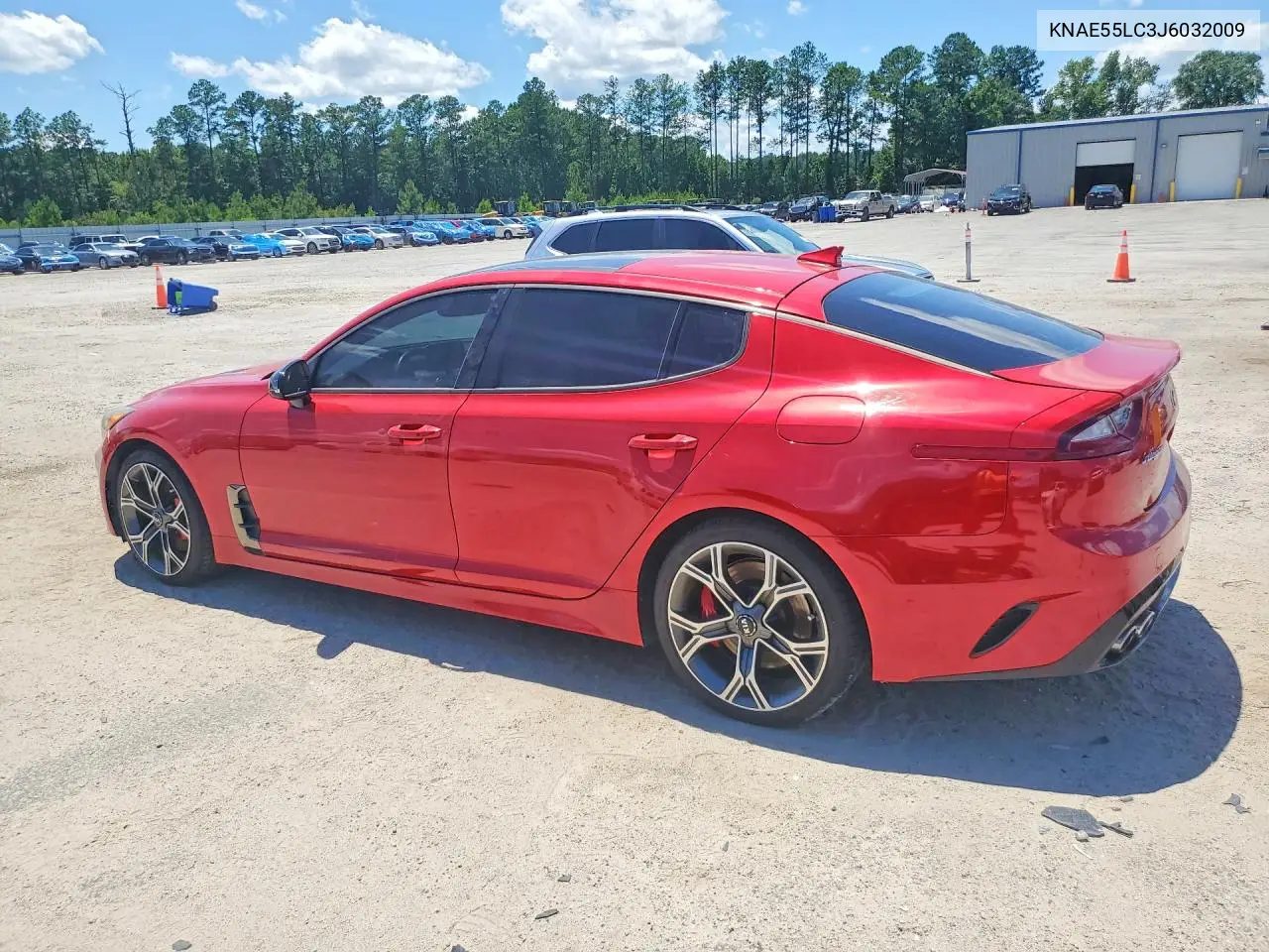 2018 Kia Stinger Gt2 VIN: KNAE55LC3J6032009 Lot: 58356806