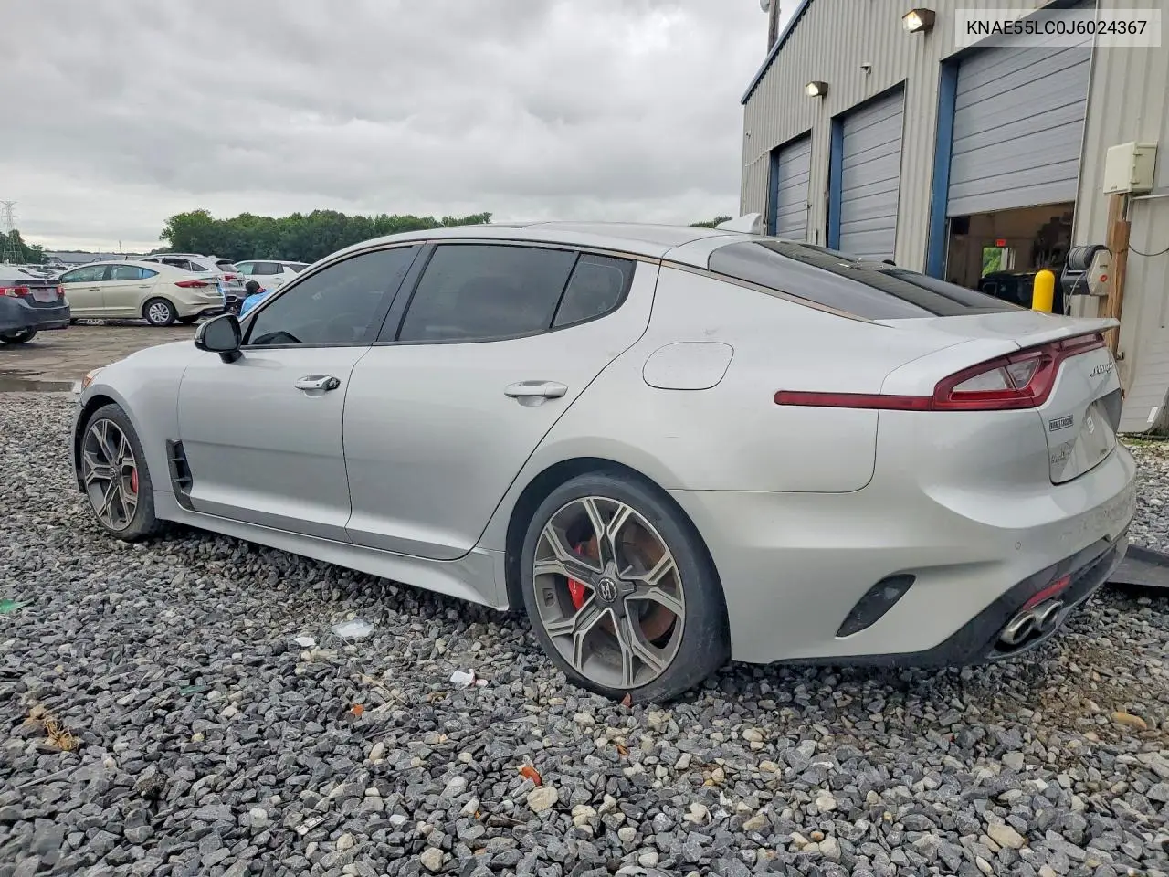 2018 Kia Stinger Gt2 VIN: KNAE55LC0J6024367 Lot: 58418836