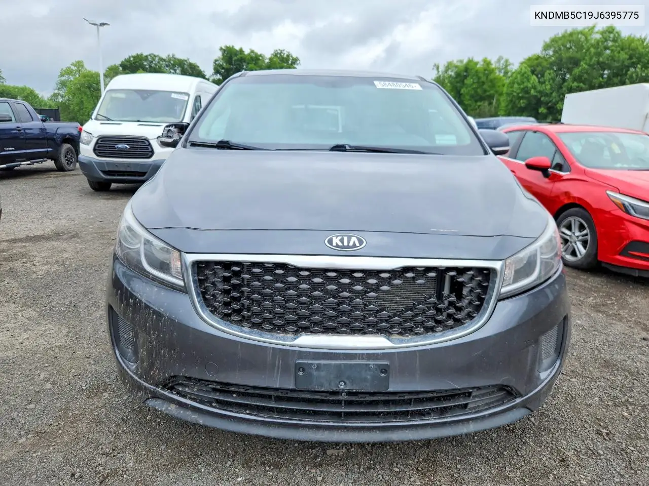 2018 Kia Sedona Lx VIN: KNDMB5C19J6395775 Lot: 58480546