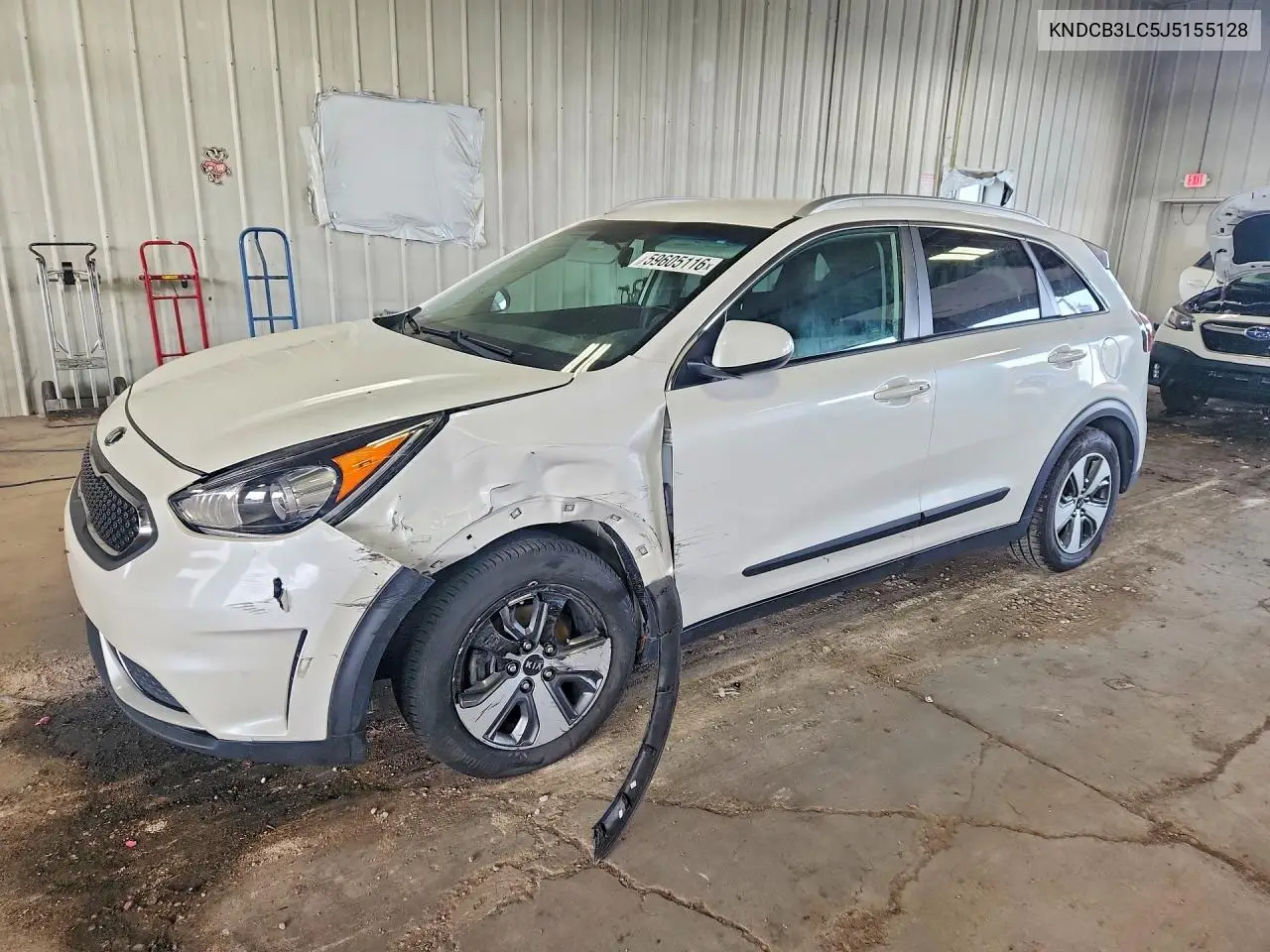2018 Kia Niro Lx VIN: KNDCB3LC5J5155128 Lot: 59605116