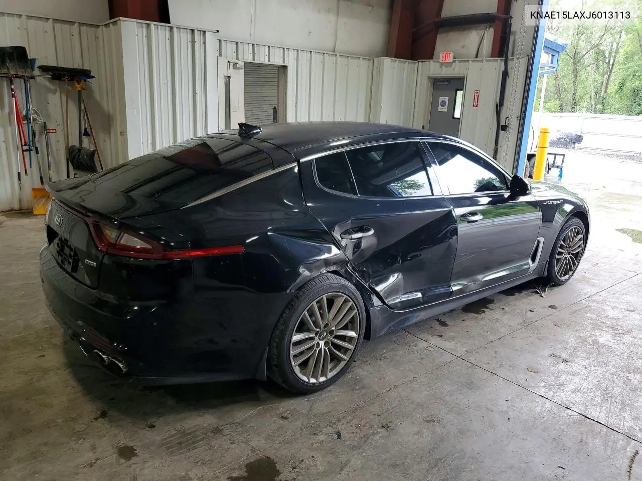 2018 Kia Stinger Base VIN: KNAE15LAXJ6013113 Lot: 85604825