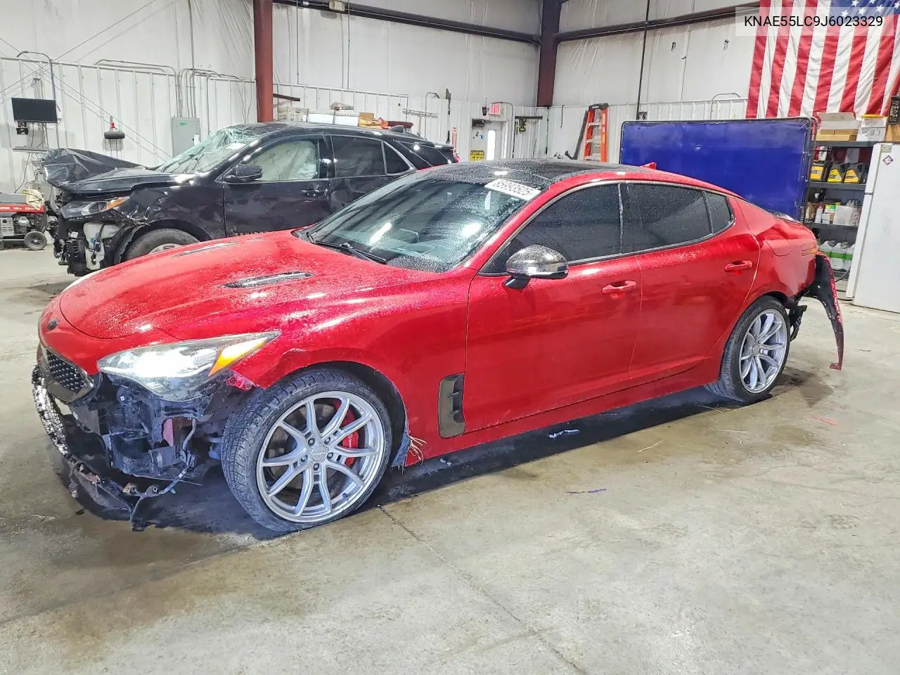 2018 Kia Stinger Gt2 VIN: KNAE55LC9J6023329 Lot: 85993525