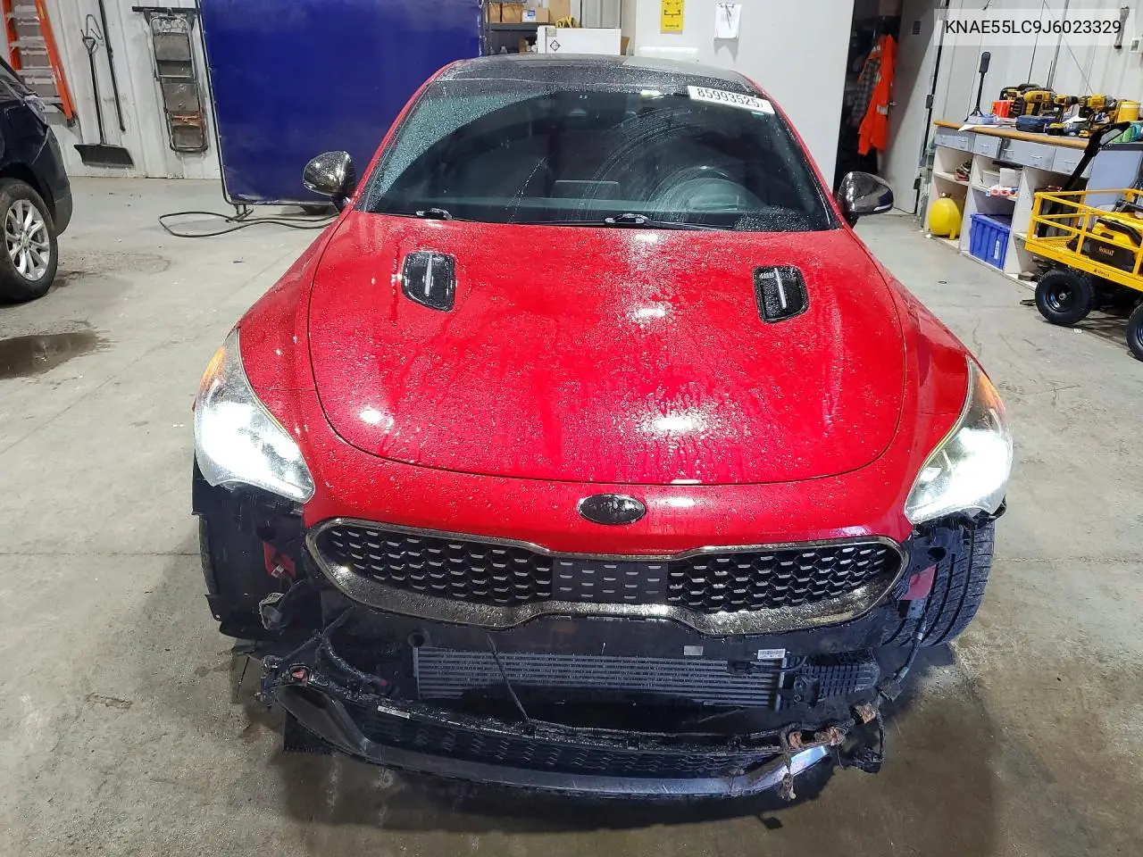 2018 Kia Stinger Gt2 VIN: KNAE55LC9J6023329 Lot: 85993525