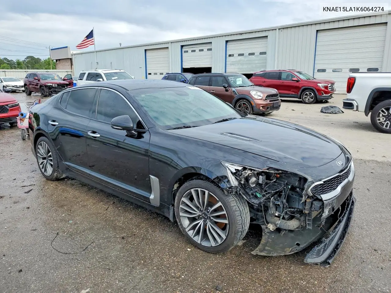 2019 Kia Stinger Base VIN: KNAE15LA1K6064274 Lot: 52644216