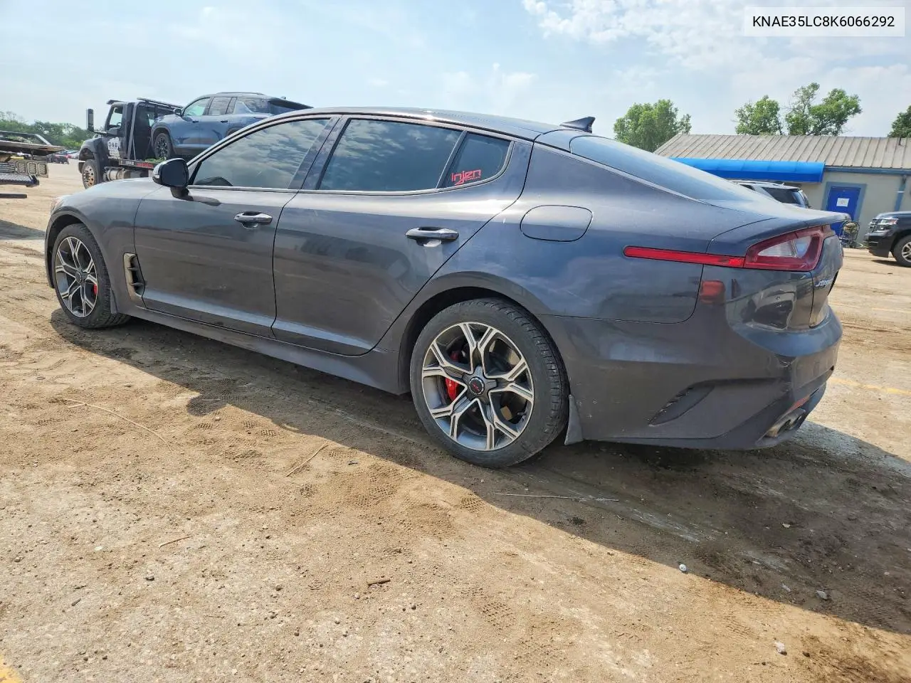 2019 Kia Stinger Gt VIN: KNAE35LC8K6066292 Lot: 53597106