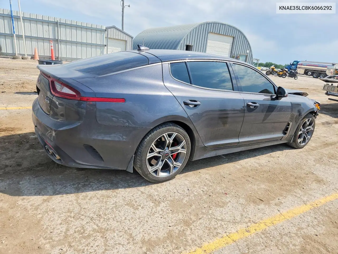2019 Kia Stinger Gt VIN: KNAE35LC8K6066292 Lot: 53597106