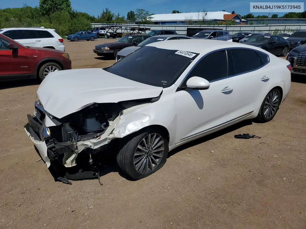 2019 Kia Cadenza Premium VIN: KNALB4J19K5173945 Lot: 54410546