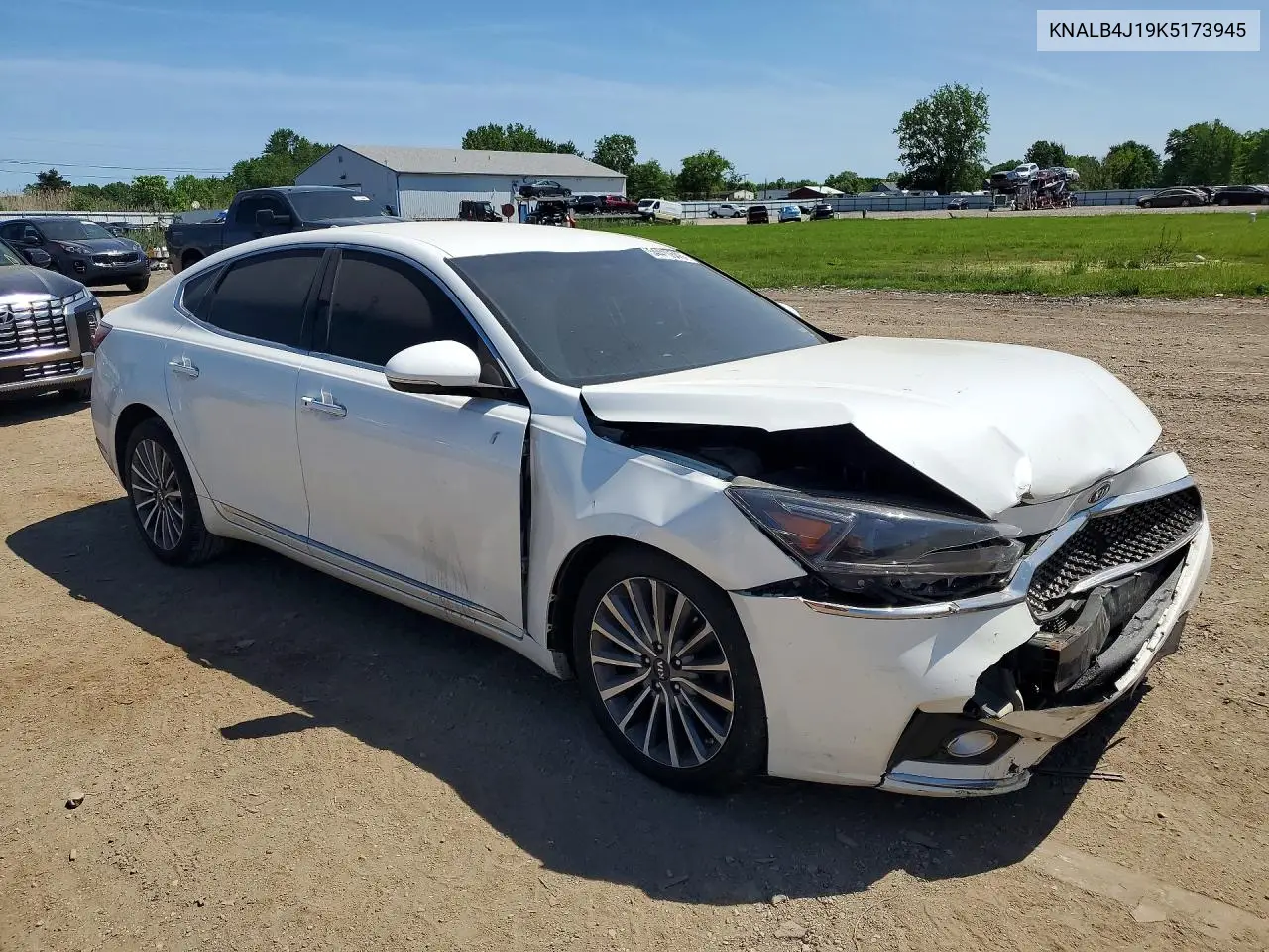 2019 Kia Cadenza Premium VIN: KNALB4J19K5173945 Lot: 54410546