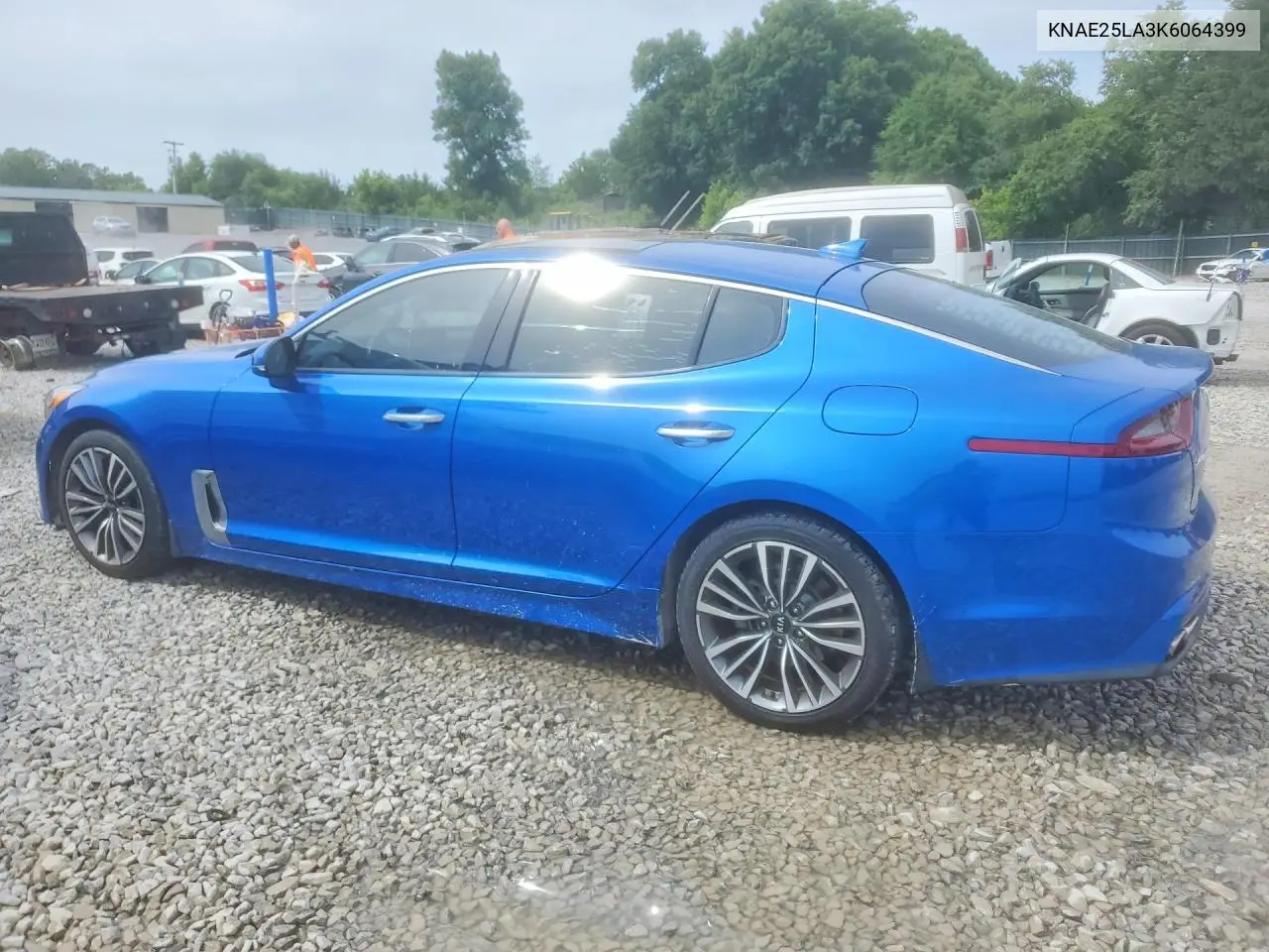 2019 Kia Stinger Premium VIN: KNAE25LA3K6064399 Lot: 55719196