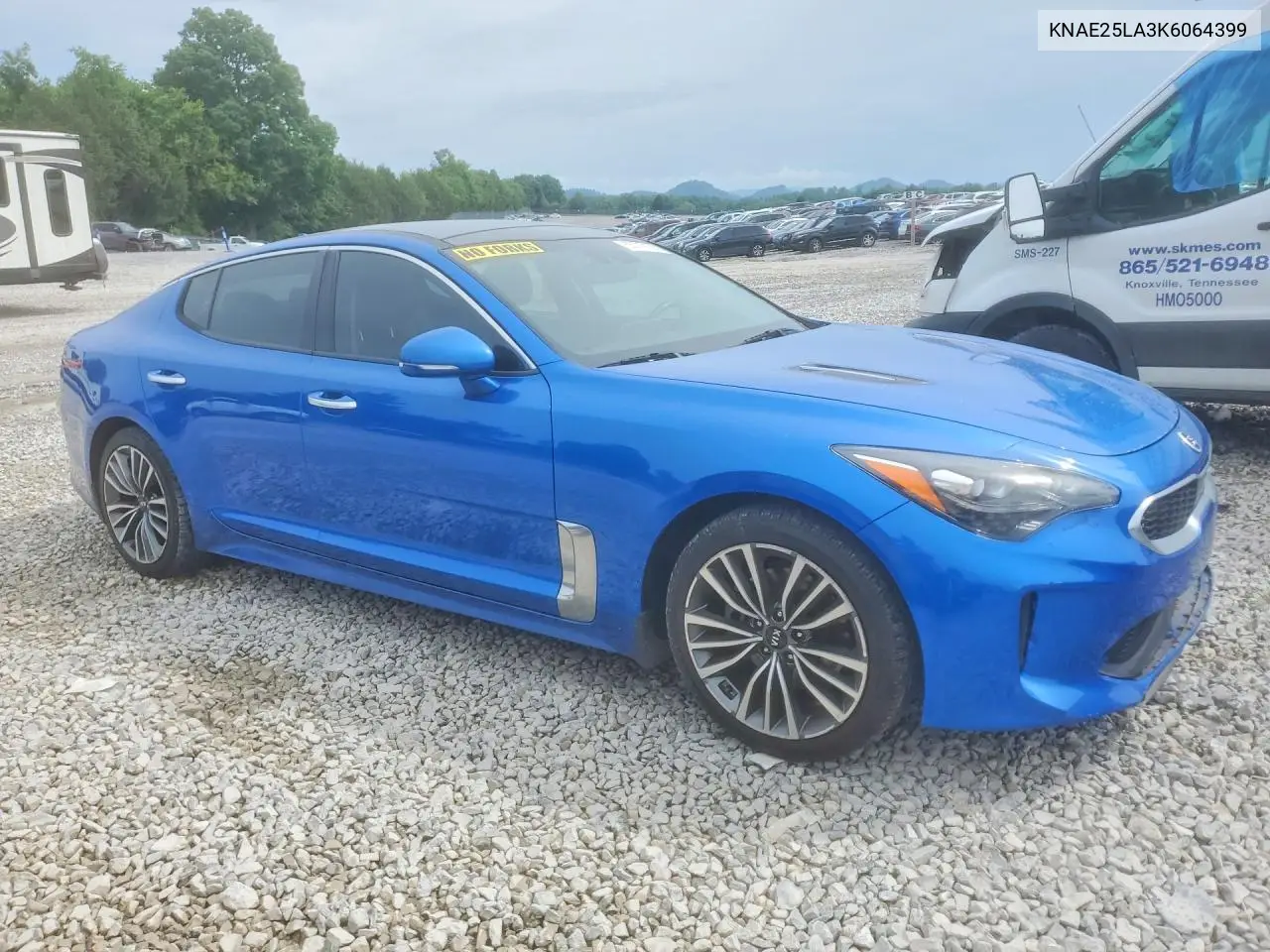 2019 Kia Stinger Premium VIN: KNAE25LA3K6064399 Lot: 55719196