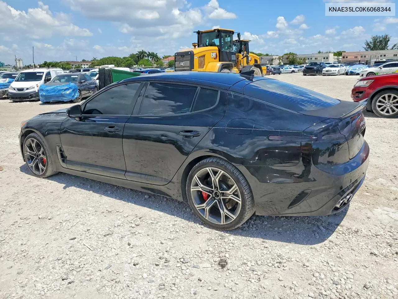 2019 Kia Stinger Gt VIN: KNAE35LC0K6068344 Lot: 57298646