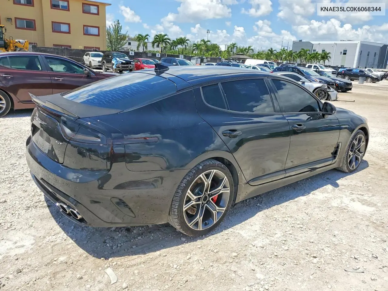 2019 Kia Stinger Gt VIN: KNAE35LC0K6068344 Lot: 57298646