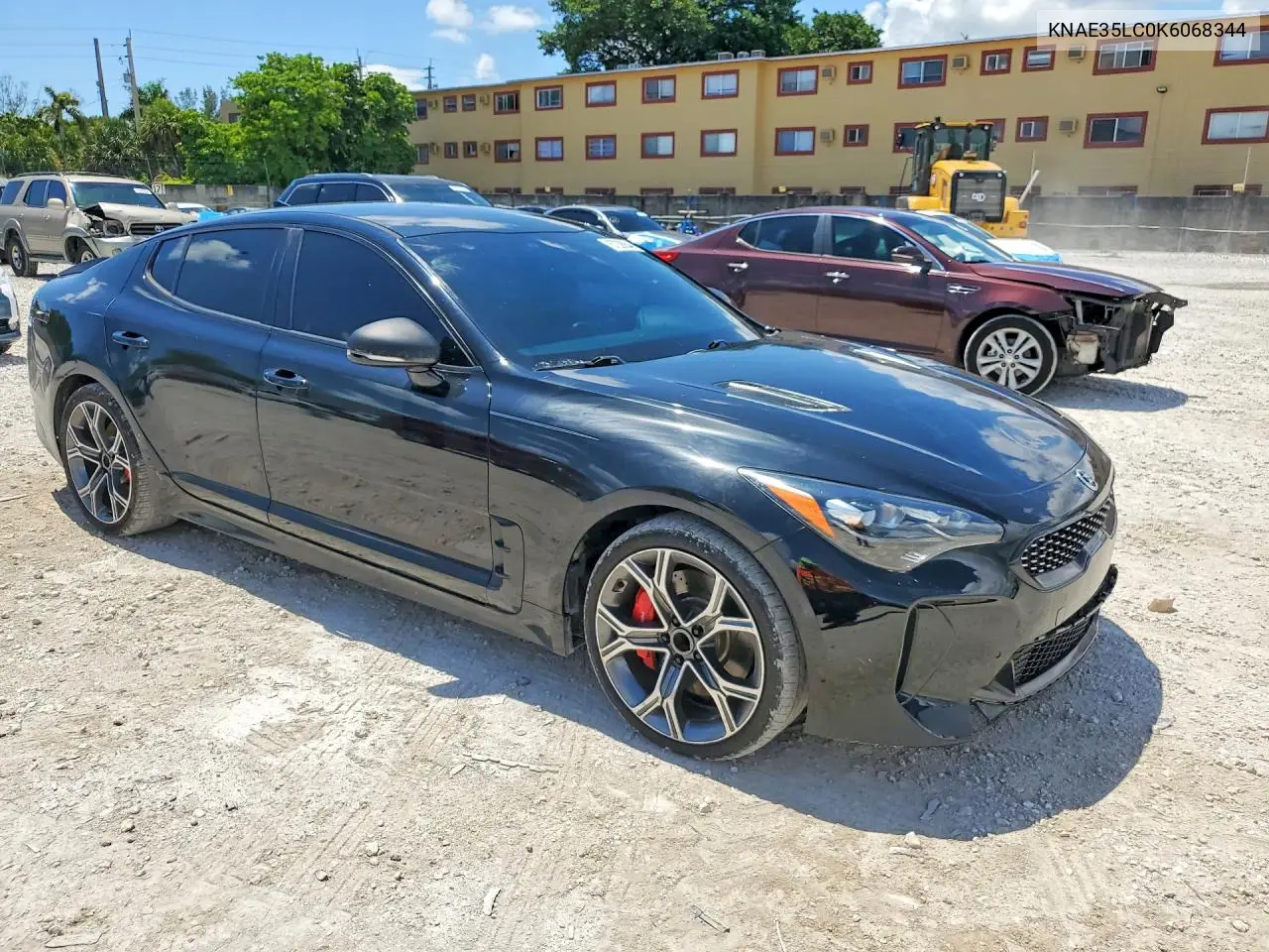 2019 Kia Stinger Gt VIN: KNAE35LC0K6068344 Lot: 57298646