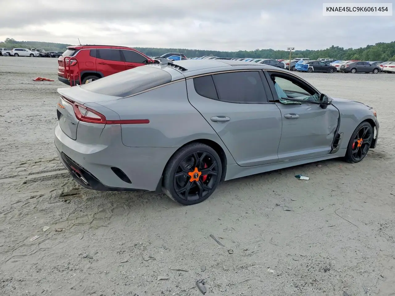 2019 Kia Stinger Gt1 VIN: KNAE45LC9K6061454 Lot: 57398546