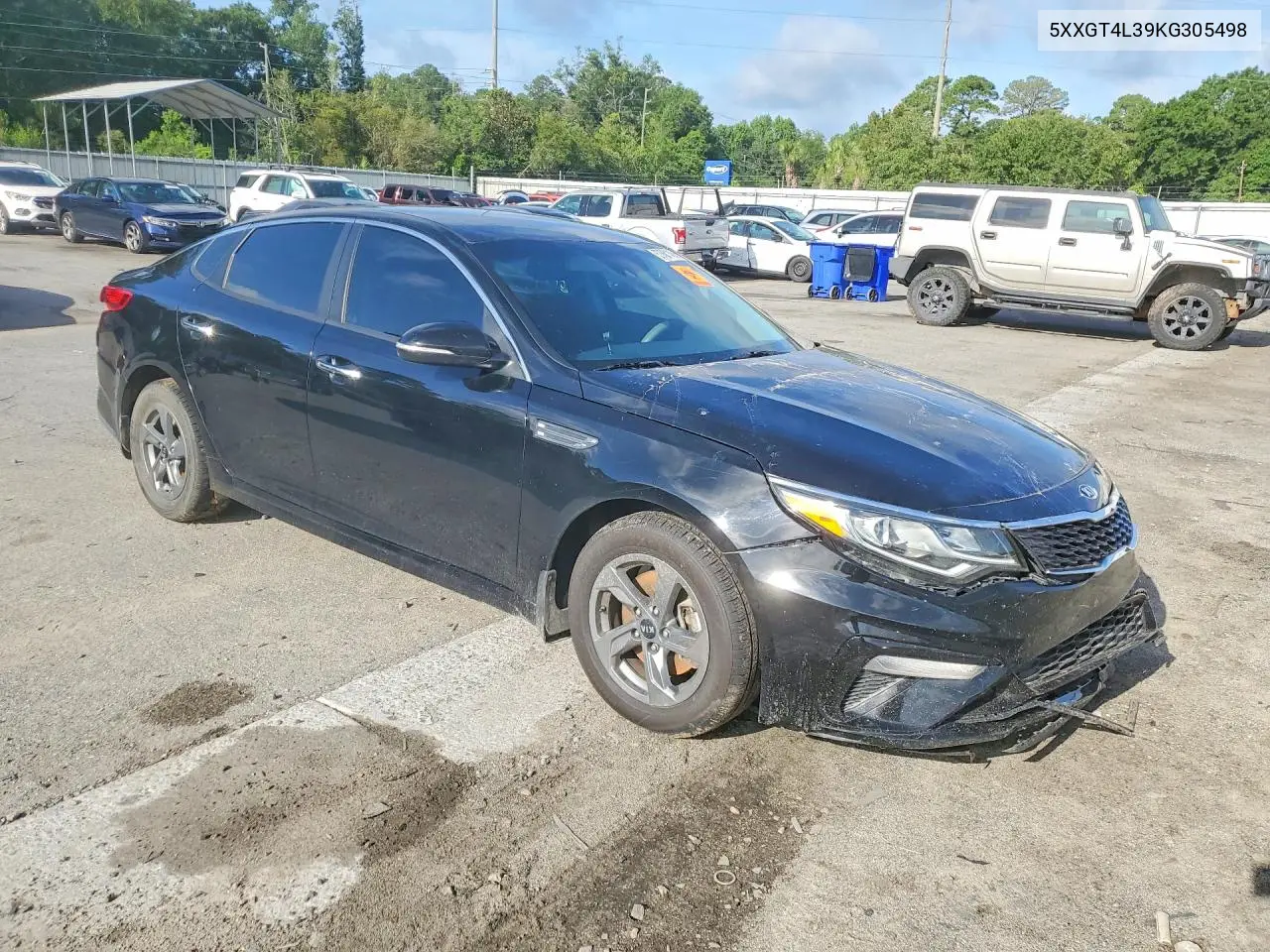 2019 Kia Optima Lx VIN: 5XXGT4L39KG305498 Lot: 57681486