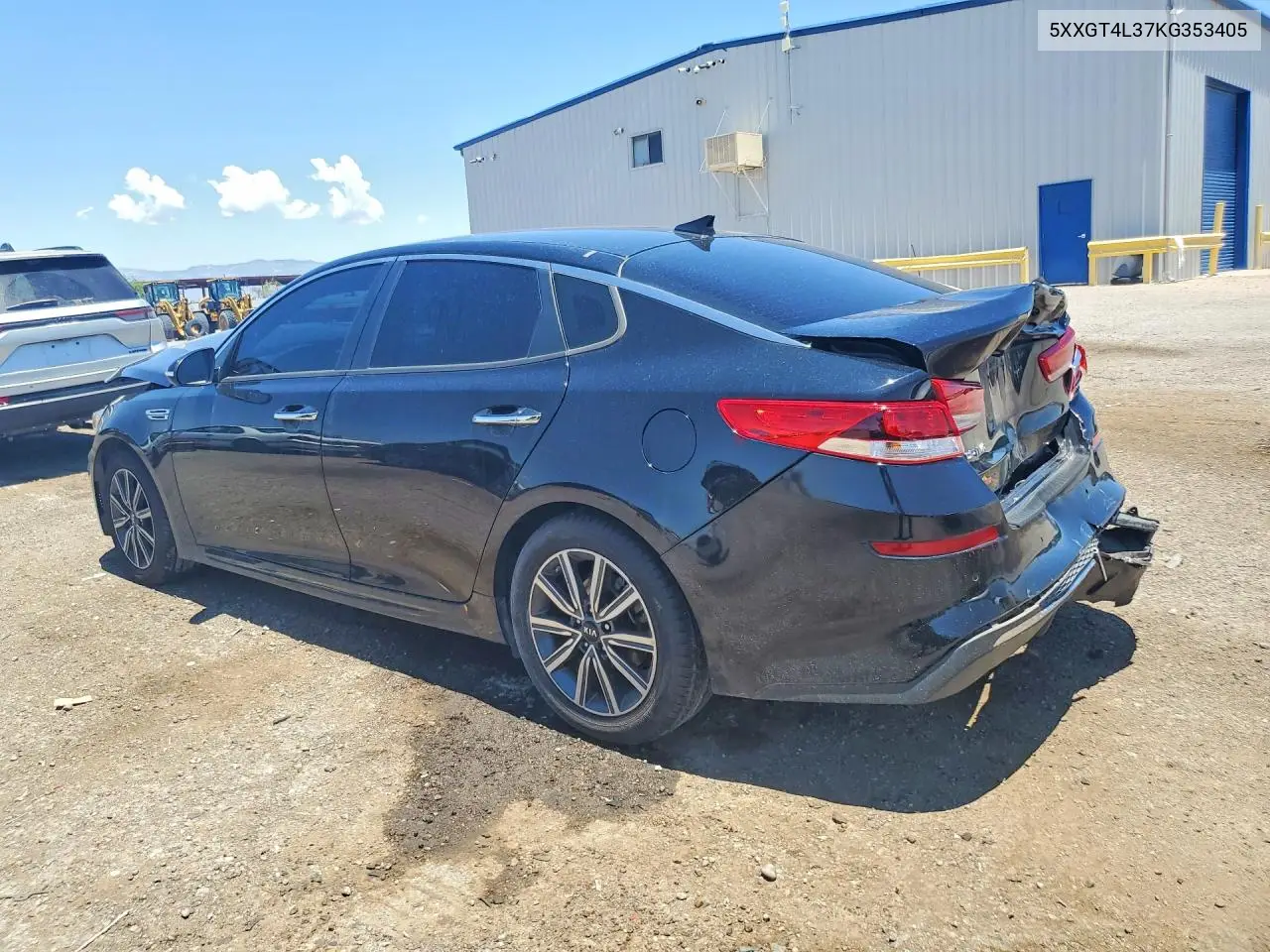 2019 Kia Optima Lx VIN: 5XXGT4L37KG353405 Lot: 58053776