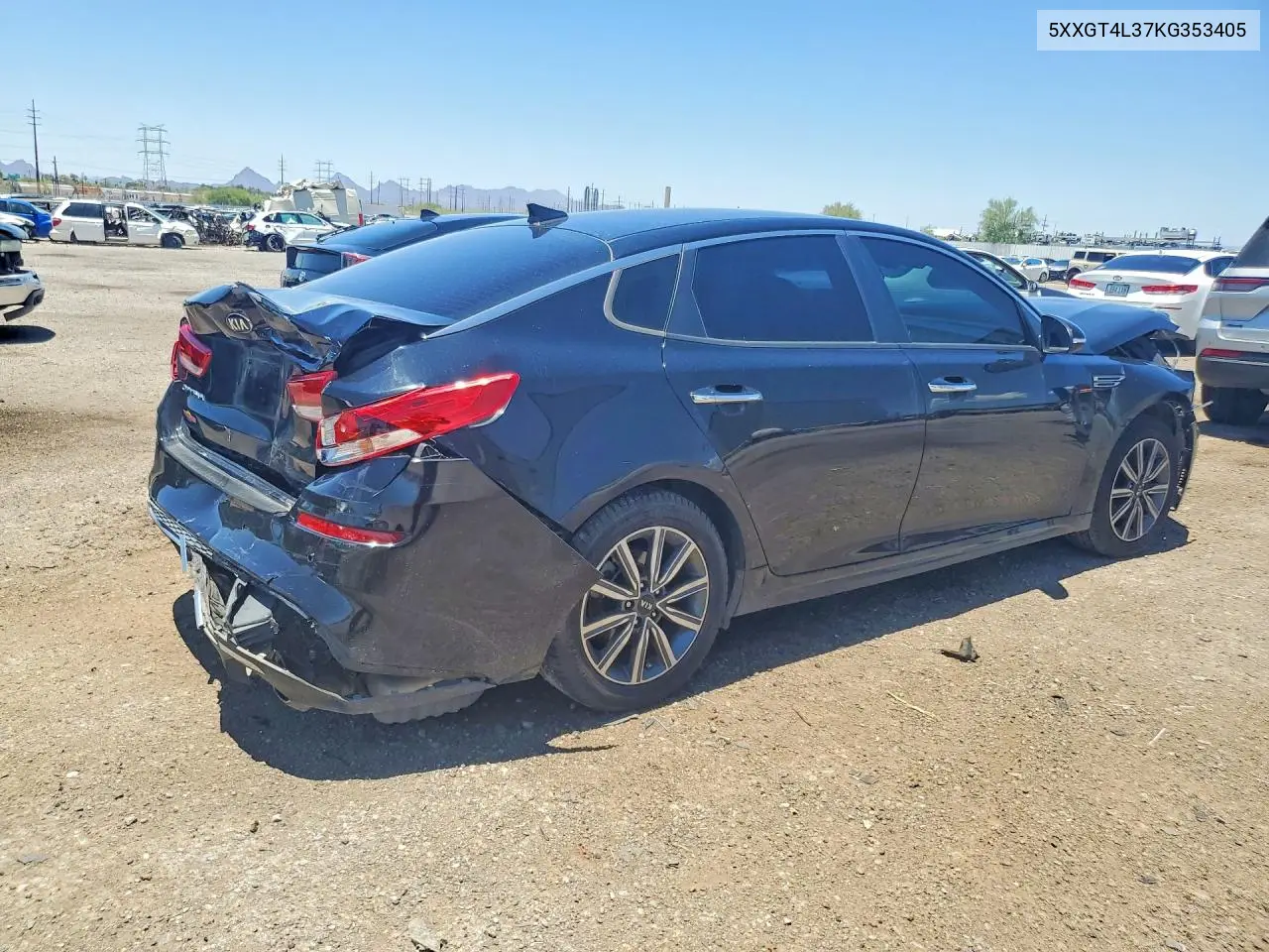 2019 Kia Optima Lx VIN: 5XXGT4L37KG353405 Lot: 58053776