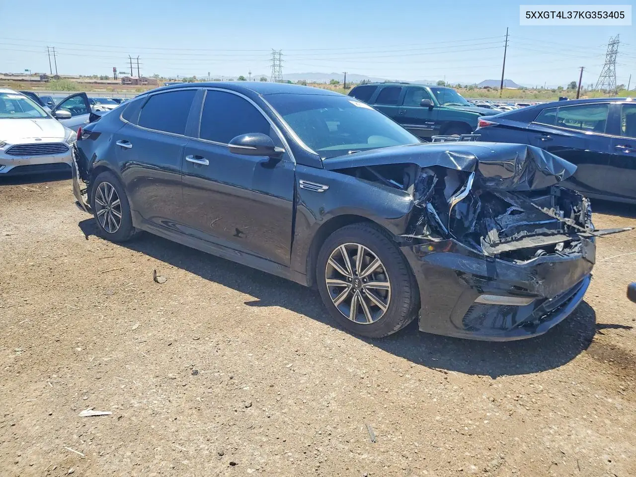 2019 Kia Optima Lx VIN: 5XXGT4L37KG353405 Lot: 58053776