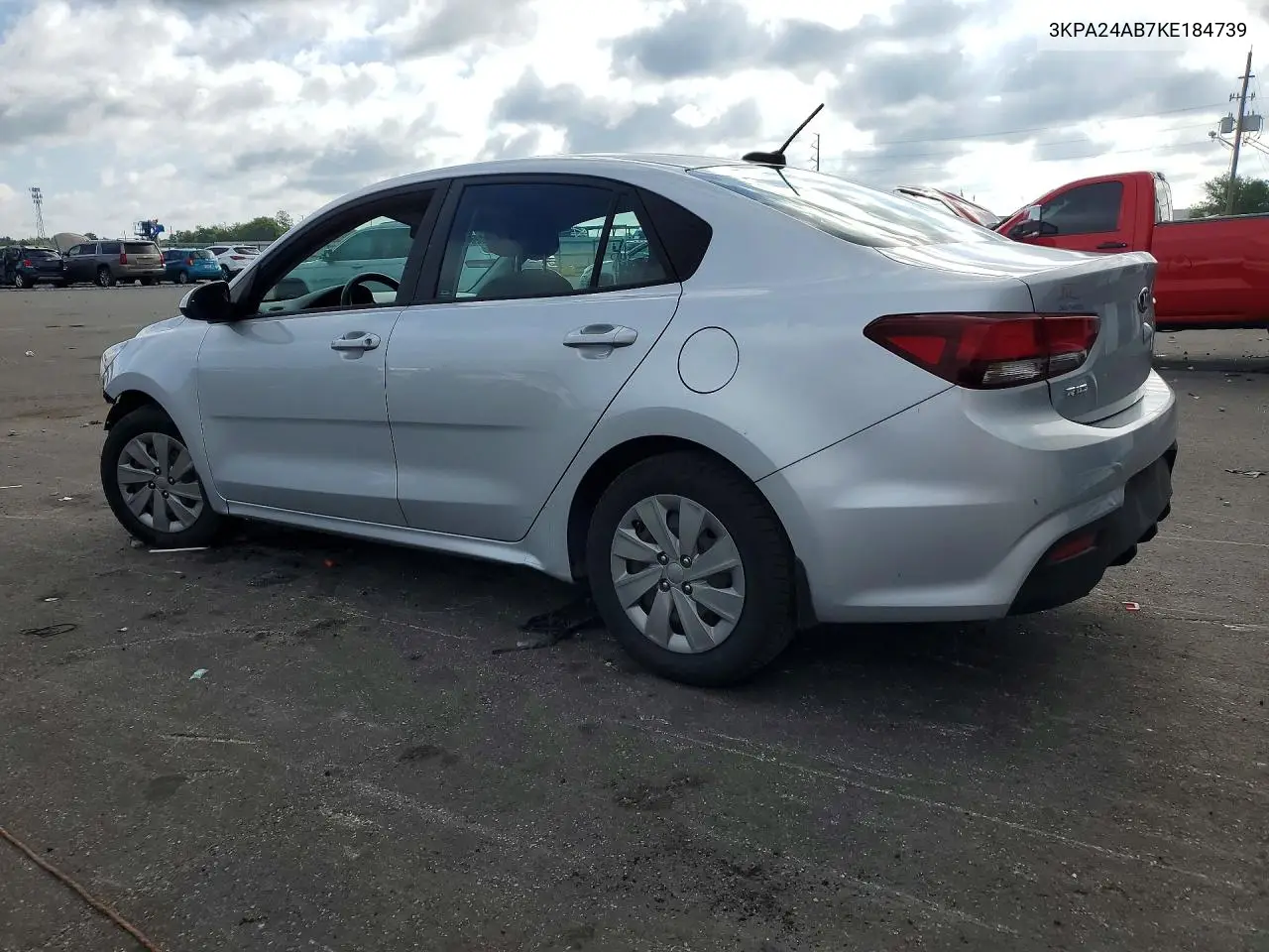 2019 Kia Rio S VIN: 3KPA24AB7KE184739 Lot: 58300966