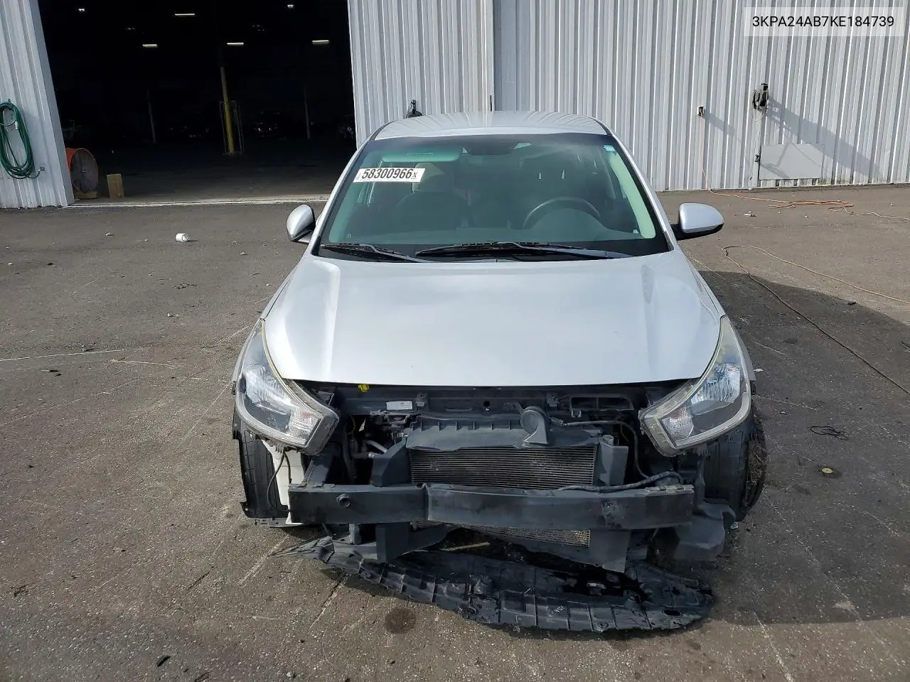 2019 Kia Rio S VIN: 3KPA24AB7KE184739 Lot: 58300966