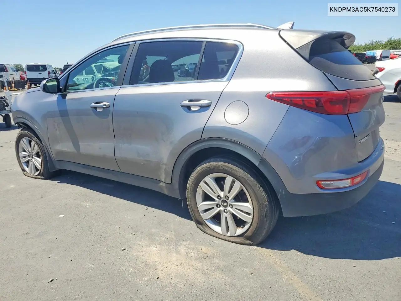 2019 Kia Sportage Lx VIN: KNDPM3AC5K7540273 Lot: 58325046