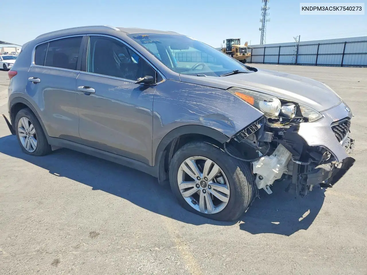 2019 Kia Sportage Lx VIN: KNDPM3AC5K7540273 Lot: 58325046