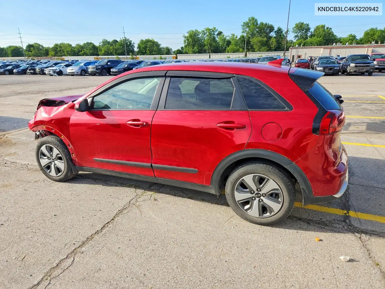 2019 Kia Niro Fe VIN: KNDCB3LC4K5220942 Lot: 58519146
