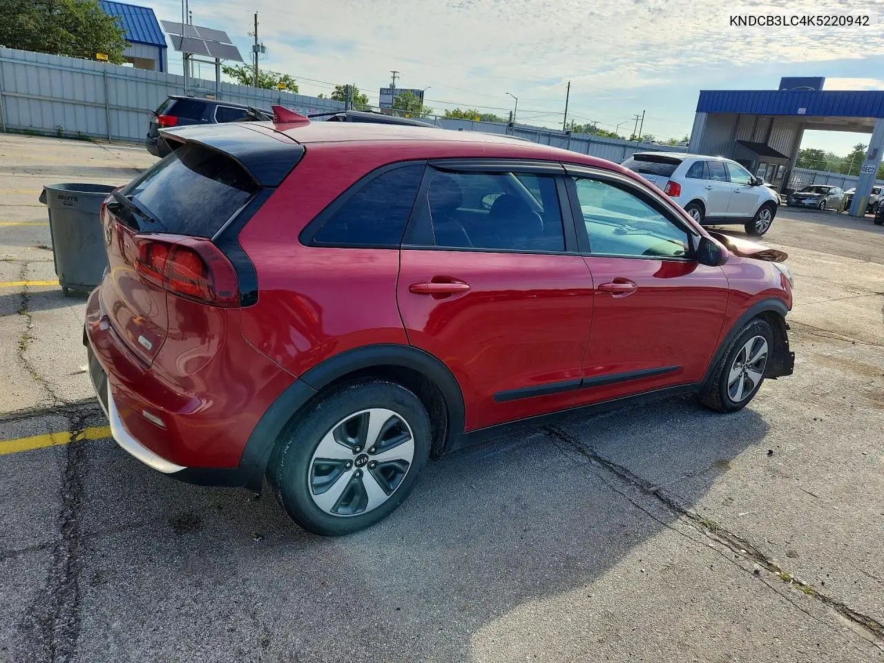 2019 Kia Niro Fe VIN: KNDCB3LC4K5220942 Lot: 58519146