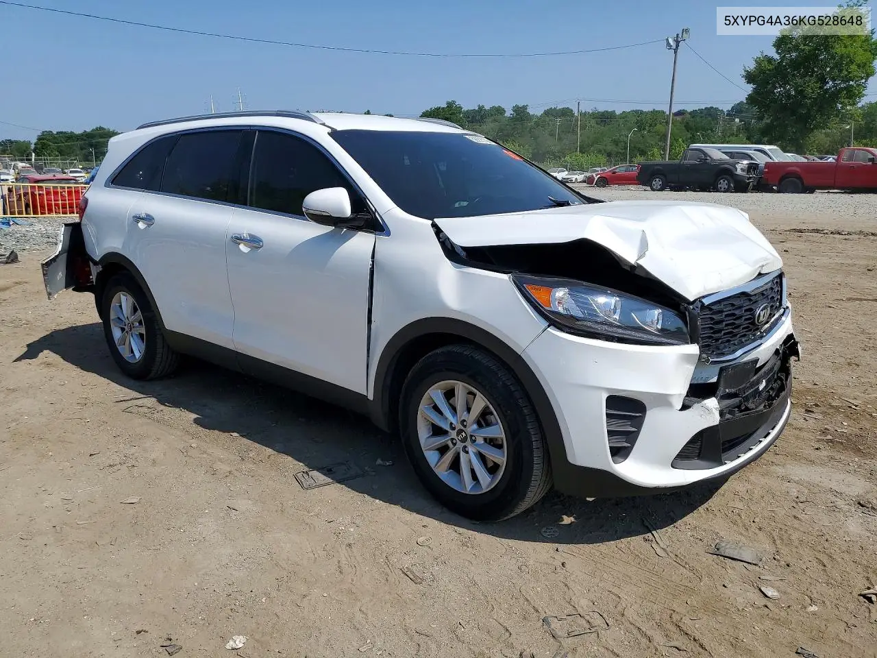 2019 Kia Sorento Lx VIN: 5XYPG4A36KG528648 Lot: 59305706