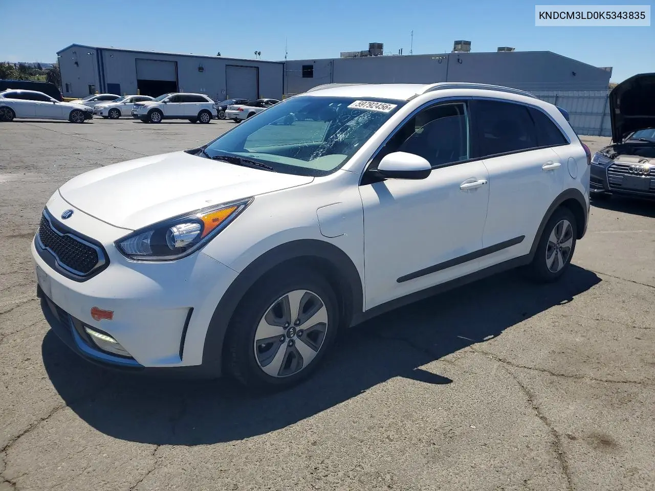 2019 Kia Niro Lx VIN: KNDCM3LD0K5343835 Lot: 59792456