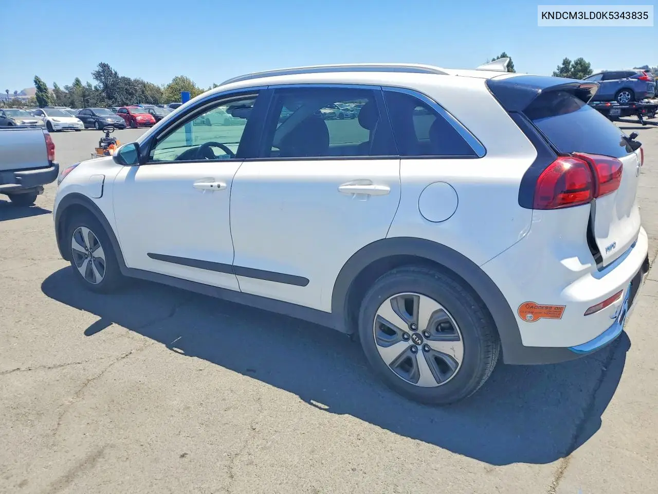 2019 Kia Niro Lx VIN: KNDCM3LD0K5343835 Lot: 59792456