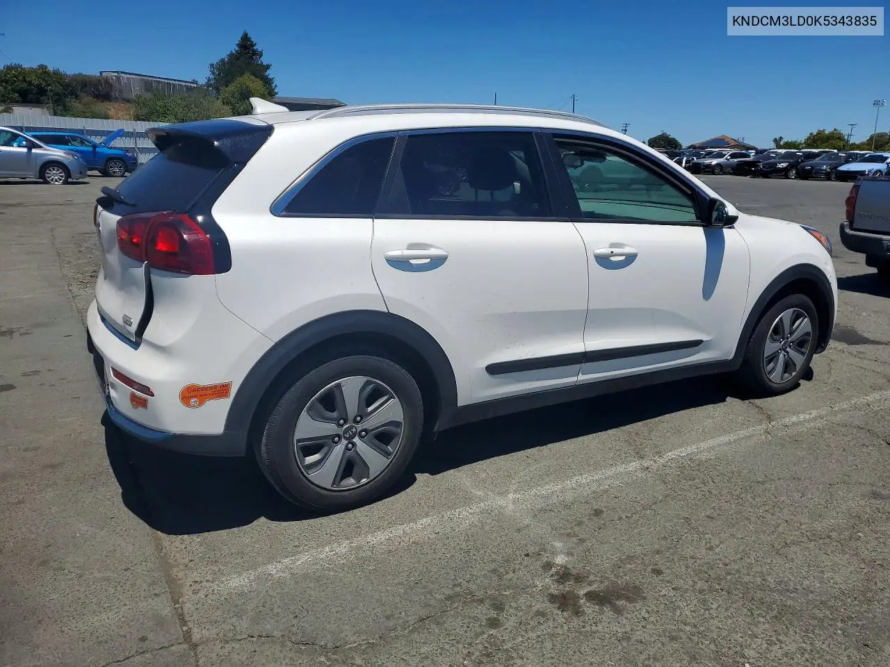 2019 Kia Niro Lx VIN: KNDCM3LD0K5343835 Lot: 59792456