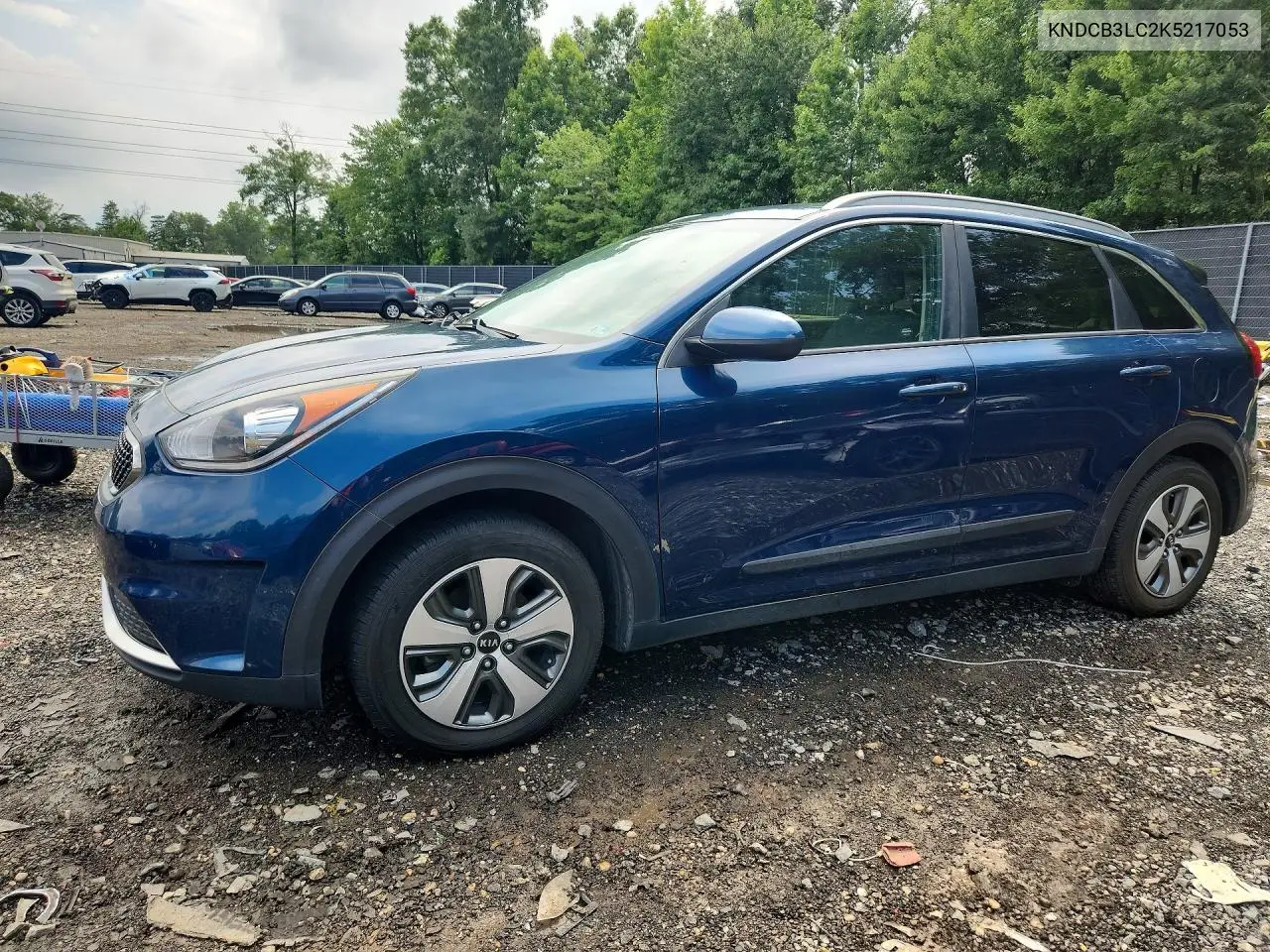2019 Kia Niro Lx VIN: KNDCB3LC2K5217053 Lot: 60161066